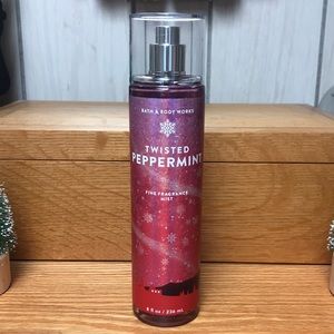NWT Bath & Body Works Fine Fragrance Mist in Twisted Peppermint